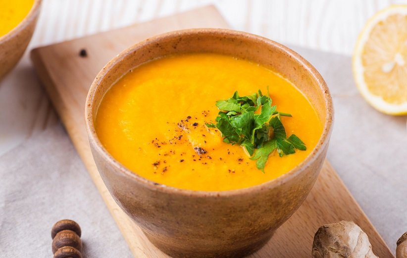  سوپ هویج و زنجبیل، برای مبارزه با سرماخوردگی