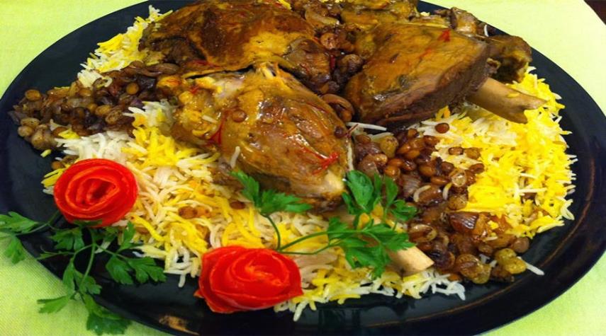 غذای عربی مفتح