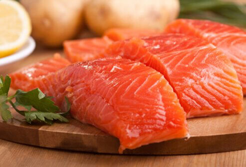 غذای مقوی  ۱ : ماهی سالمون